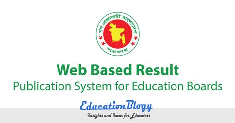web based result publication system for education boards|Education Board Bangladesh.